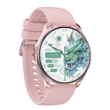 The Qs25 1.43-Inch Ips Screen Smart Sports Watch Supports Bluetooth Calling And Health Management (Pink). :pink Surprise Gift
