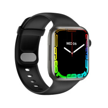 Hd7Max 1,9-inch multifunctionele waterdichte smartwatch met NFC (zwart): zwart verrassingscadeau