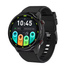 Outdoor GPS-sporthorloge, 1,32-inch rond scherm met hoge resolutie, smartwatch met meerdere sportmodi (zwart): zwart verrassingscadeau