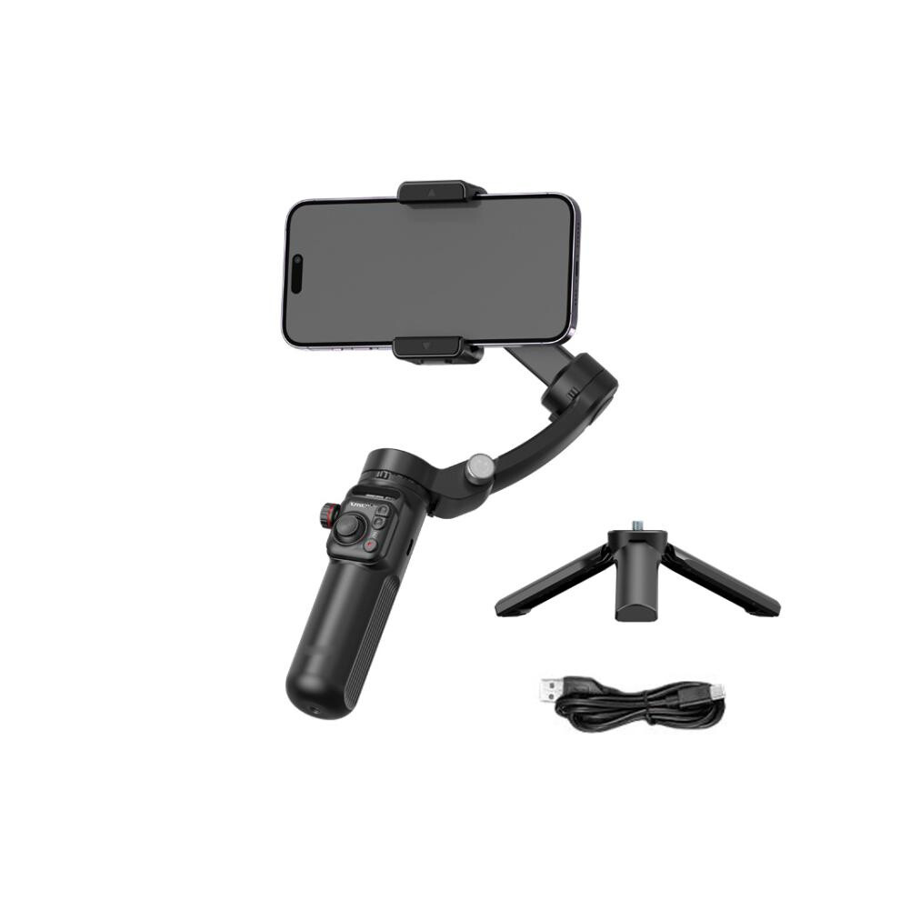 Liangdianpai M02 Anti-Shake Handheld Gimbal With Face Tracking 3-Axis Follow-Up Stabilizer, Specifications: Standard Version :Standard Surprise Gift 9072918044637