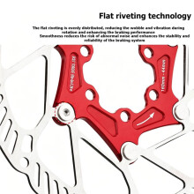 Bicycle Brake Disc MTB Bike Disc 160MM Bike Disc Brake Rotor Heat Dissipation Bicycle Floating Rotor for Road MTB B