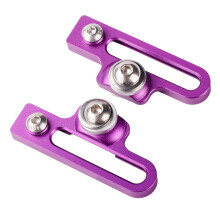 Support d'extension d'étrier de frein de vélo pliant,-Violet