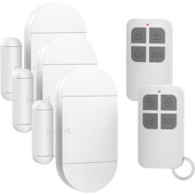 Deur- en raamalarm voor de veiligheid van kinderen thuis, met afstandsbediening, magnetische sensor voor deuren en garages, 130 dB luid alarm, 4