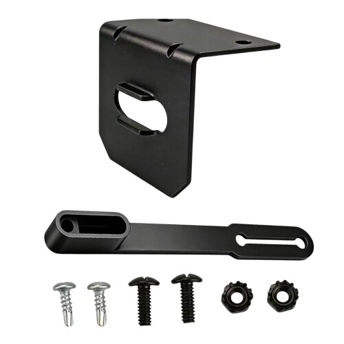 Heavy Duty 4 Way Trailer Connector Mounting Bracket Iron