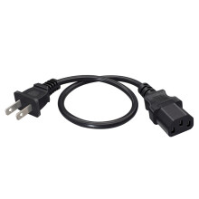 40Cm Length Nema1 15P to C13 Adapters Cord Copper Cores for