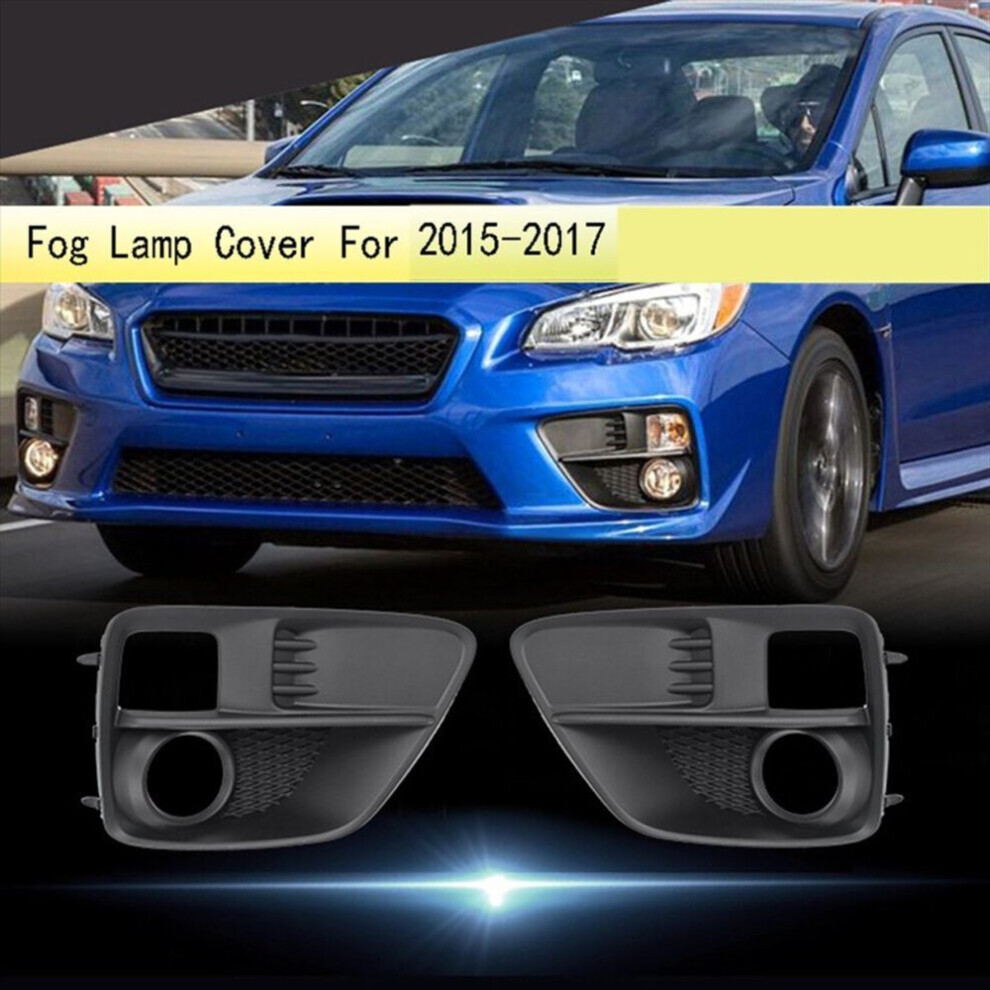 Left Right Fog Lamp Cover Grill Bezel For & 2015-2017 Front Tow Hitch 5007198652429