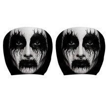 2pcs Whimsical Car Seat Headrest Covers For Added Neck-Type A