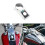 Motorcycle Speedometer Dash Cover Panel for  Heritage Softail Springer Electra Glide Fat Boy FLSTF Chrome 1
