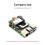 Adapter Board for Raspberry Pi5 PCIe to M.2  Support NVMe Protocol M.2 Interface Hard Drives 5
