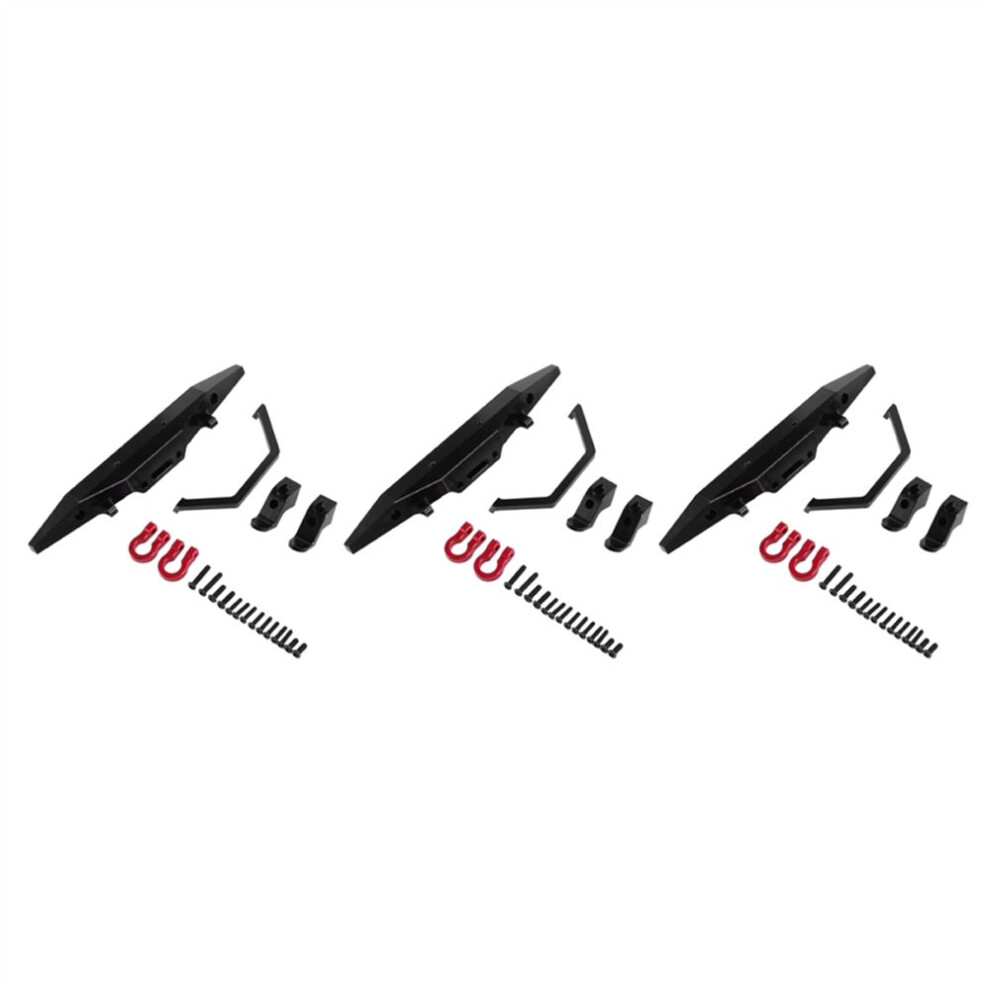 3X Metal Front Bumper For Mn D90 D91 D96 D99s Mn90 Mn99 Mn99s 1/12 Rc 1261818972838