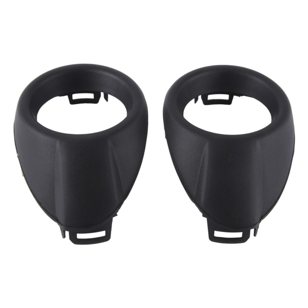 Focus 3 Iii 2012-2014 Front Bumper Fog Cover Bezels Housing Trim- Light/Black 1207503336936