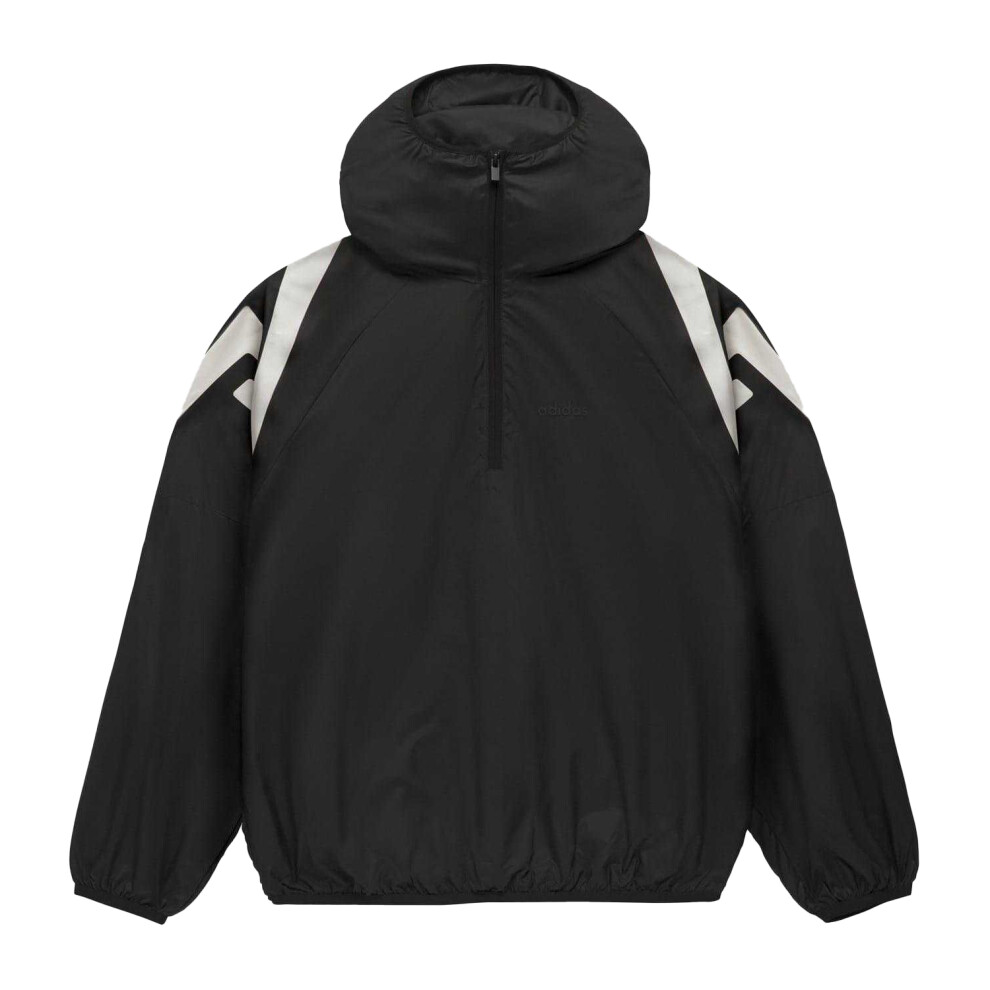 Adidas (Xs, ) Unisex Adult Fear Of God Athletics Adi Nation Raglan Anorak Black