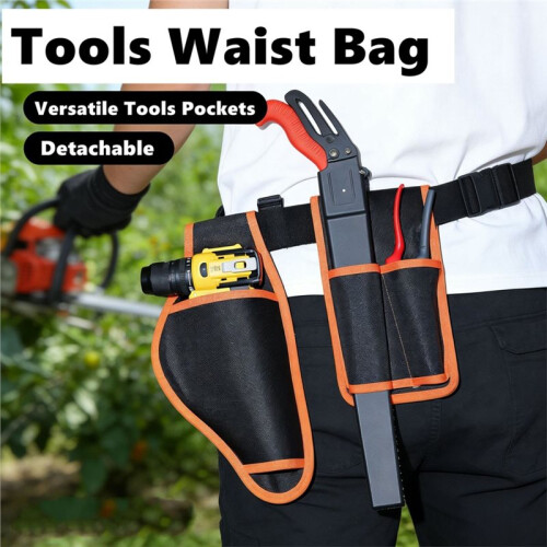 Portable Garden Electric Pruning Shear Tool Bag with Battery Storage 1
