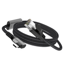 USB C naar RJ45 Ethernet-adapter 2,5 Gbps kabel internetkabel-3m