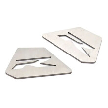 2 Stuks Zware Motorfiets Frame Protectors Frame Filler Side