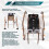 Wooden Walking Spider Robot Bionic Spider Robot DIY Assemble Model Science Technology Experiment Kit 1