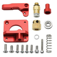 Kit Extrusor de Impressora 3D CR10 Extrusor Direto Remoto, Kit de Alimentação de Acionamento de Extrusora MK8 Atualizado para Mão Esquerda