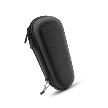 Shaver Carry Case With Reinforced Stitching And Soft-Black