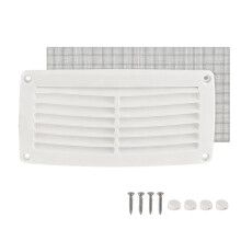 RVs Air Outlet Vent Cover ABS Ventilation Cover For-Large white