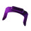 Plastic Ignition Key Switches Lock Cover Cap For-Purple 1