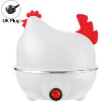 (White UK)Cuociuova Casa Con Design Aspetto Pollo Per Cucina Facile Uso Quotidiano