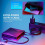 External CD/DVD Drive,Portable DVD Reader Writer ROM Drive,CD Burner External Disk Drive for Laptop Desktop ,Windows 6