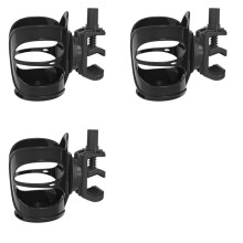 3X Cup Holder, Adjustable Drink Holder Water Bottle Holder Clamp Microphone Stand, Pole, Tube, Tripod, Treadmill