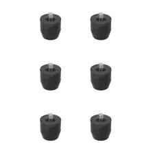6X Cab Rubber Buffer Spare Parts Truck Cabin Suspension Rubber Buffer 21833916 7421833916 for Vehicles