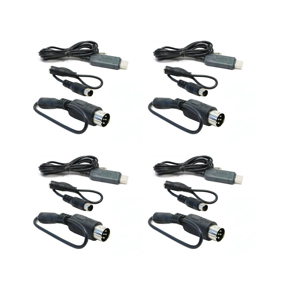 8X For Flysky Fs-Sm100 Sm100 Rc Usb Flight Simulator Fms Cable Set For Fs-I6 I10 I6x Fs-T6 Fs-Ct6b Th9x Rc 4711535706454