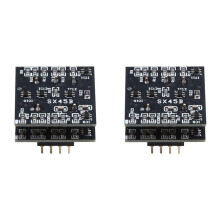 2 Stück SX45B Diskretes Operationsverstärkermodul, Symmetrische Abstimmung, Ersetzt die Vorverstärker-Abstimmungsplatine Ad827