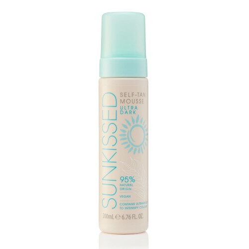 Sunkissed Self Tanning Mousse Ultra Dark 200ml