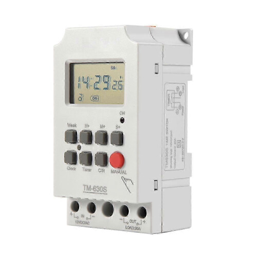Tm630S-4 12V Time Switch - Digital Display and Hot Pin Output for Reliable Control