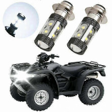 H6m LED Headlight Bulbs Compatible With Yamaha ATV 6000K Bright