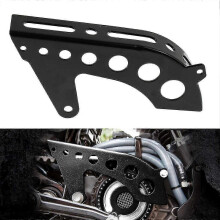 Coperchio puleggia motore Harley Sportster XL 2004-2017, nero lucido