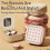 Small Sewing Kit Box: Cute Portable 2-Layer Organizer Magnetic Needles and Thread Kits Holder Basic Case 3