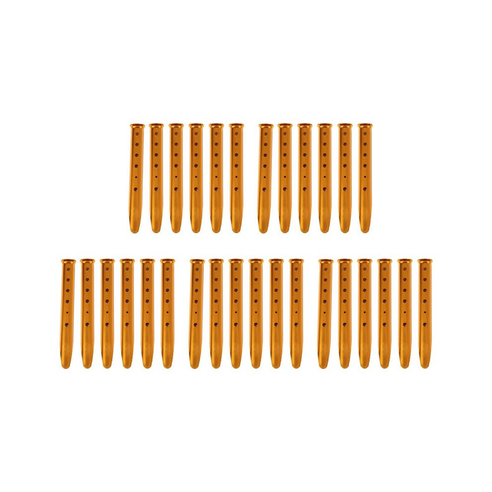 30Pcs Snow And Sand Tent Stakes Pegs Aluminum Alloy U-Shaped Pegs Tent Nails For Camping Hiking Backpacking 6032429466086