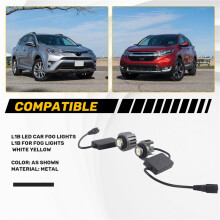 L1B LED Car Fog Lights LW5B Reverse Lights Backup Lamp White Yellow Plug and Auto Fog Lamp Bulbs for