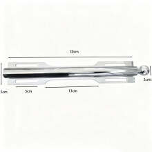 (No Hooks)30 Cm Valet Rod For Closets Pull Out With 4 Hooks For Closet Storage And Clothing Hangers