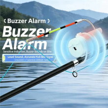 Night Fishing Float Bites Alarm with LED Light & Sound High Sensitivity Rod Tip Detection Bites Alerts Fishing Accessory