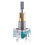 2PCS EC11EBB24C03 Dual Axis Encoder with  30 Positioning Number 15 Pulse Point Handle 25mm 2