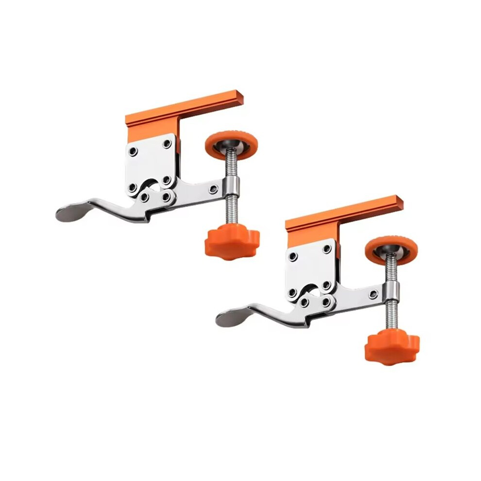 2 Pcs Woodworking Clamp Fixture Adjustable Clamps For Precise Installation 6032318005112