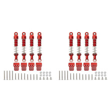 8Pcs Metal Damper with Extender Mount for MN D90 MN-90 MN99S WPL C14 C24 RC Car Upgrade Parts,1