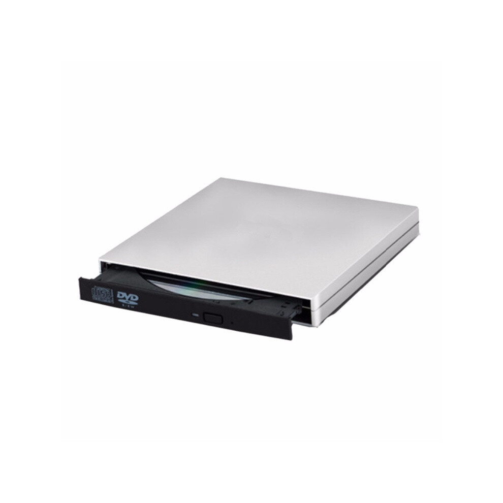 Usb 2.0 Portable Slim External Slot Dvdrw Cdrw Cd Dvd Rom Player Drive For Pc Surprise Gift 9072918044859