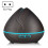 Peach-Shaped Wood Grain Remote-Controlled Ultrasonic Humidifier, Aromatherapy Diffuser, Automatic Alcohol Sprayer With Led Light, Capacity: 400Ml, Eu 1