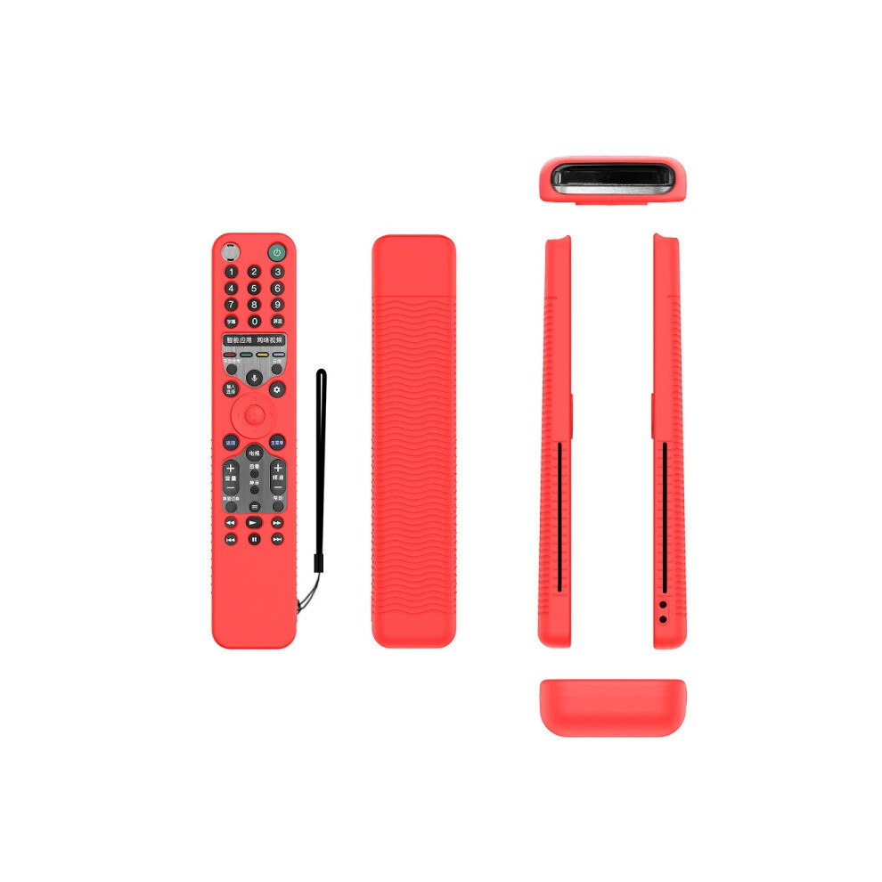 Y46 Compatible Remote Control Shockproof Silicone Protective Case Compatible Sony Rmf-Tx600c/P/U/E/500U/E (Red) :Compatible Sony Rmf-Tx600c/P/U/E Sur Red 9072918051895