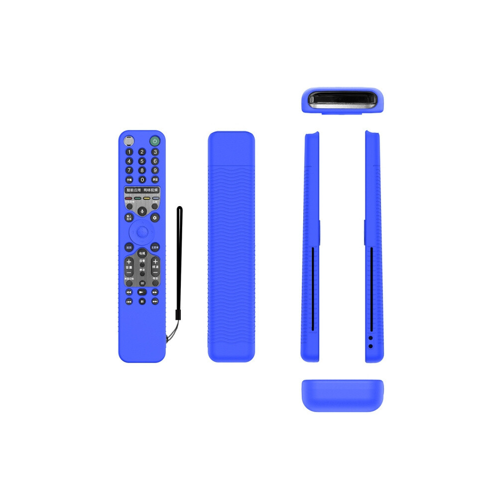 Y46 Compatible Remote Control Shockproof Silicone Protective Case Compatible Sony Rmf-Tx600c/P/U/E/500U/E (Blue) :Compatible Sony Rmf-Tx600c/P/U/ Sur Blue 9072918052762