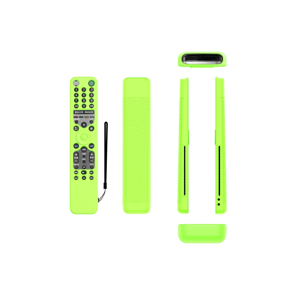 Y46 Compatible Remote Control Shockproof Silicone Protective Case Compatible Sony Rmf-Tx600c/P/U/E/500U/E (Glow-In-The- Green) :Compatible So Sur Dark/Green 9072918052793
