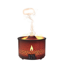 Aroma-Diffusor mit vulkanischem Aroma, Ultraschall-Luftbefeuchter, Modell: Vollständig kompatibel mit Fernbedienung (US-Standard).
