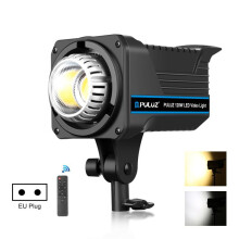 Luce fotografica a LED Puluz 220V 120W con doppia temperatura di colore e telecomando compatibile (Specifiche: Standard europeo): 120W 2700K- Sur