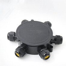 DEENLAI Waterproof Junction Box 24A/450V IP68 Fire Resistant for Outdoor LED